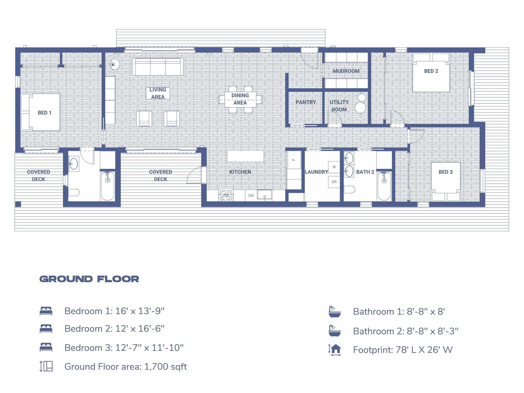 3 Bedroom Large House