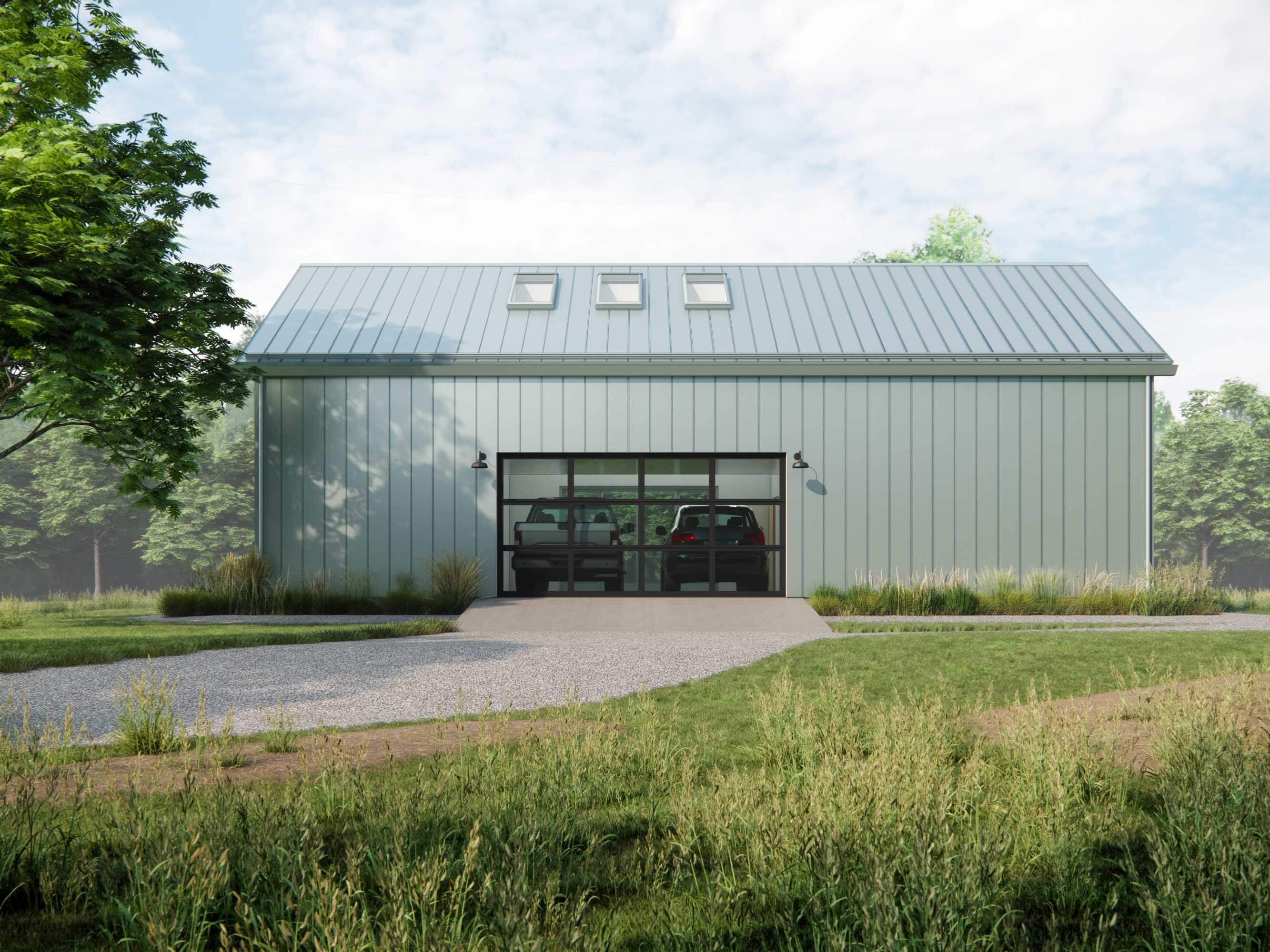 2 car garage design